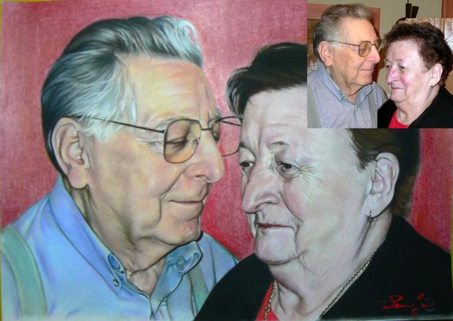 Pastel et crayon - Christelle Saint-Just - Cliquer pour afficher en grand