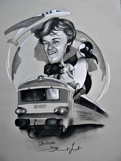 Caricature thème - Christelle Saint-Just