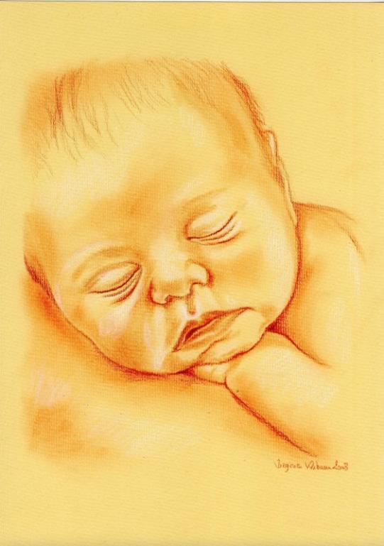 Bébé sanguine - Virginie Wibaux