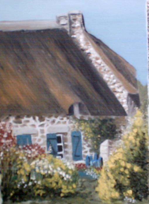 la maison aux votets bleu - Bruno Lamy