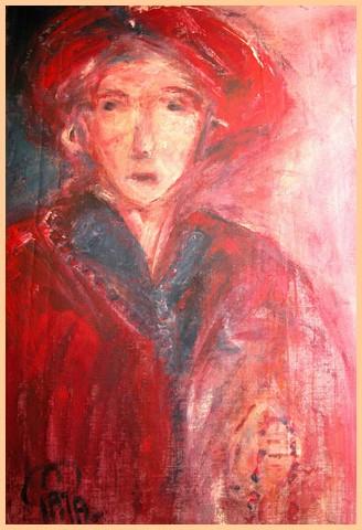 Portrait au turban - Evangile Papavassiliou