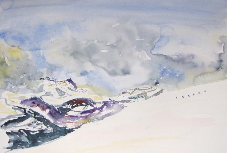 Nuages sur les sommets - Yann Marquant - Click to enlarge