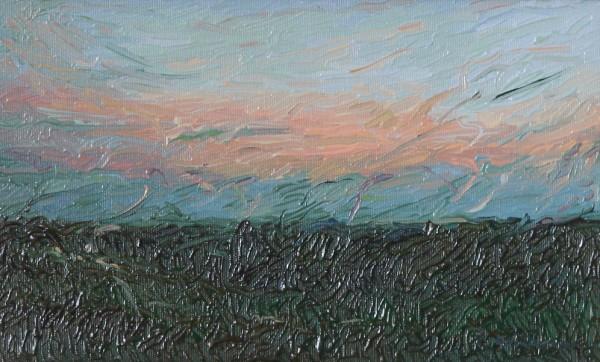 FIELD IN THE EVENING - Flora Raducan - Cliquer pour afficher en grand