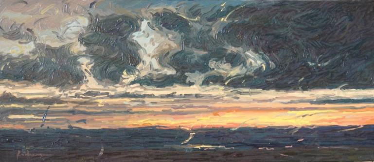 SUNSET II - Flora Raducan - Click to enlarge