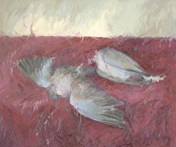 TWO BIRDS - Flora Raducan - Click to enlarge