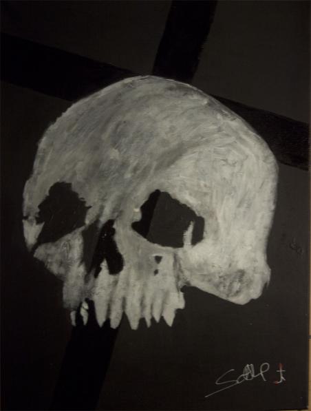 Black cross & Adam Skull - ScALp