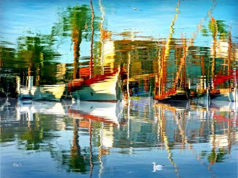 soleil couchant - Alber't