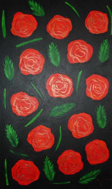 red roses - Vic