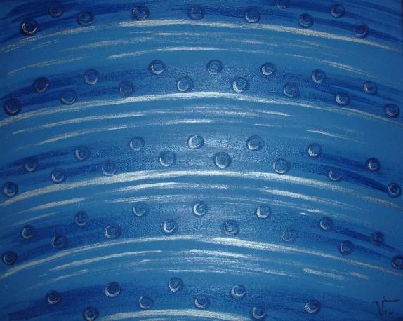 Silver and blue - Vic