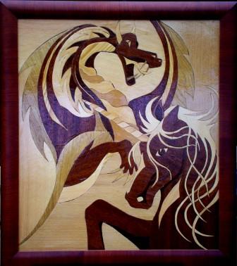 le Dragon et la Licorne - Patricia Bailly