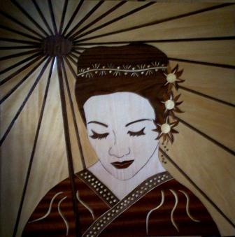 Timide geisha - Patricia Bailly