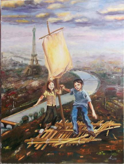 Au-dessus Paris - Adina Lupan