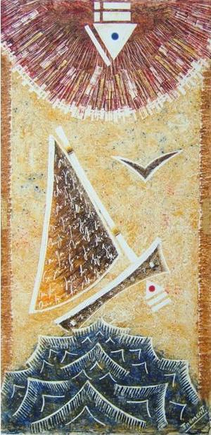 A/ Bateau volant - Nathalie Froment