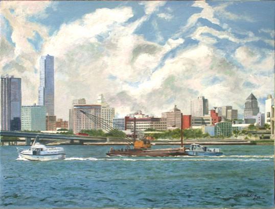 Miami vu de Watson Island - Jean-Louis Barthelemy