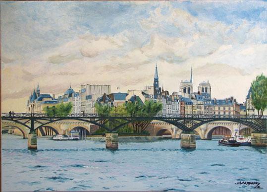 Le Pont des Arts - Jean-Louis Barthelemy