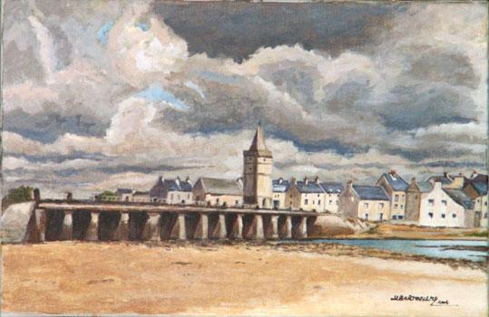 Port-Bail par mauvais temps - Jean-Louis Barthelemy