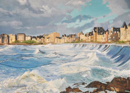 Marée à St Malo - Jean-Louis Barthelemy