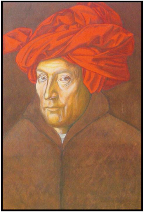 THE MAN WITH TURBAN -Van Eyck- - Pintilie Andreea Iulia