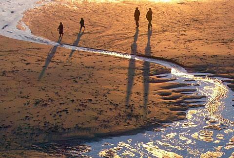 Promenade en famille - Bernard Staelen