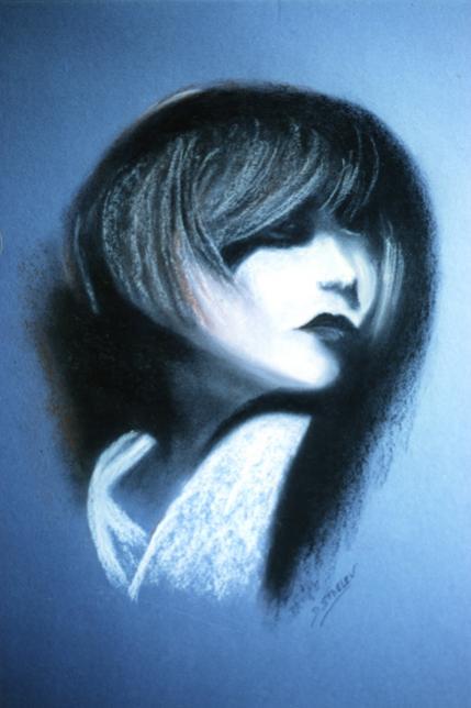 Visage de femme - Bernard Staelen