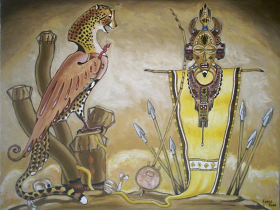 Oedipe et le sphinx - Benidiri Redha - Click to enlarge