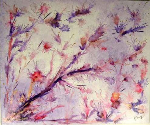 Branche mauve - Alberg.