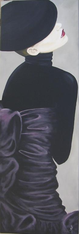 Satin noir - Anne-Sophie Schreck