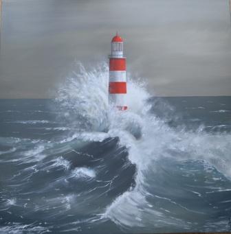 Etreinte d'une lame et d'un phare - Anne-Sophie Schreck