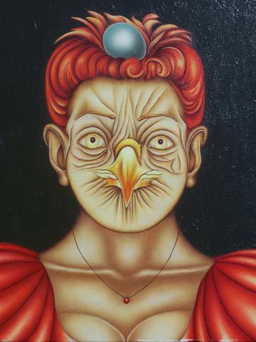 Femme à tête couveuse - Marie du Pilar
