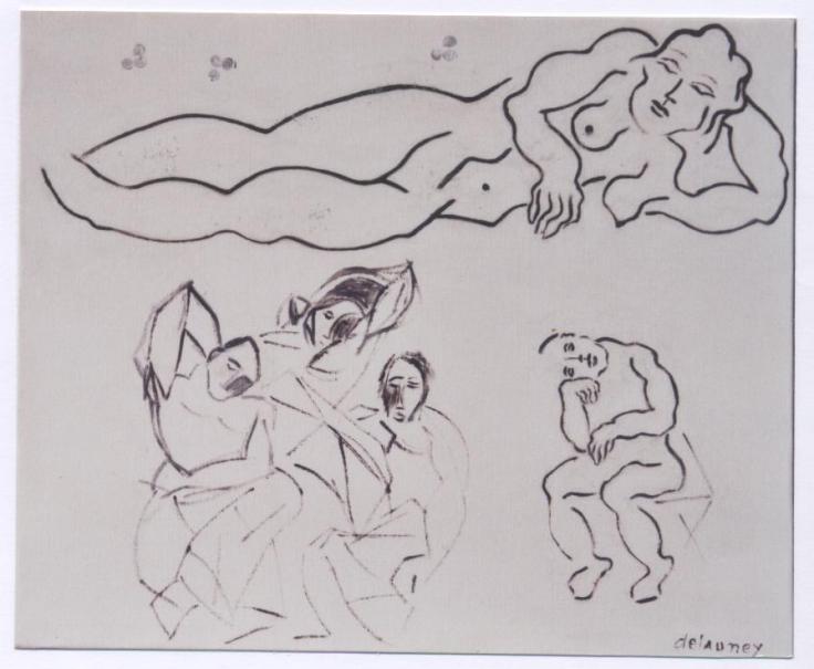 Picasso rêve - Gine Delauney - Cliquer pour afficher en grand