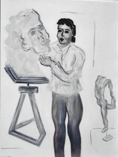 La sculptrice - Gine Delauney