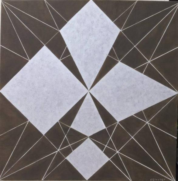 Trèfle à 4 feuilles - Gine Delauney - Cliquer pour afficher en grand