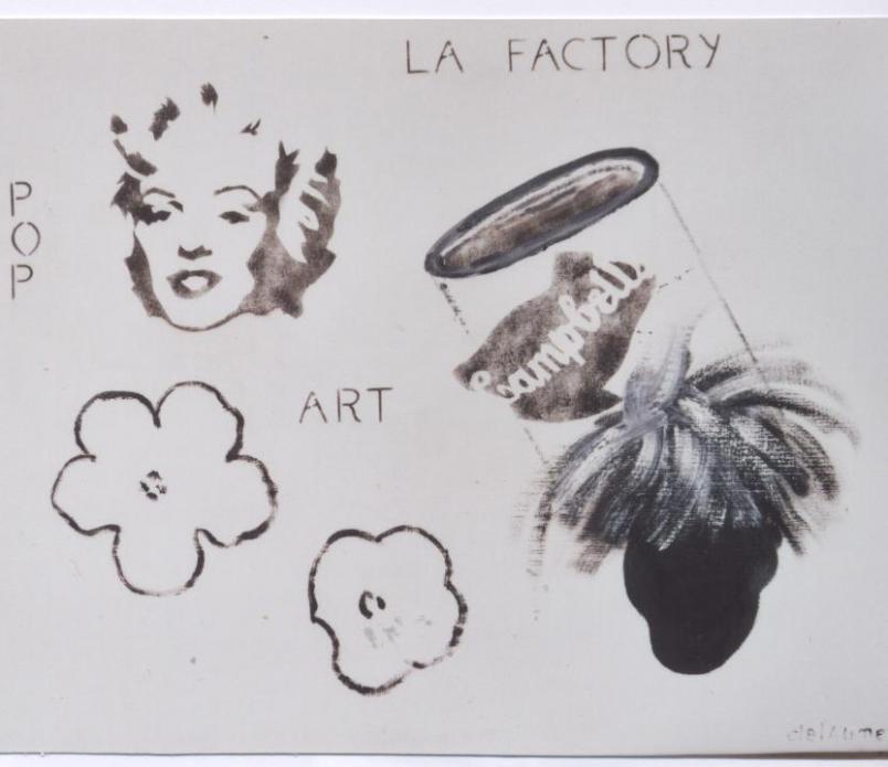 Warhol: la Factory - Gine Delauney - Click to enlarge