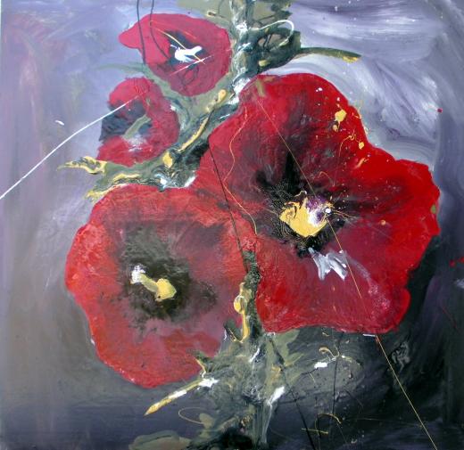 roses trémieres - Alain Bulle