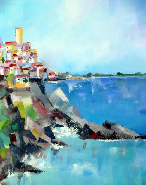 côte rocheuse - Martine Gornay