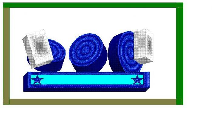 BLUE AND WHITE - Adilson Pinto - Cliquer pour afficher en grand