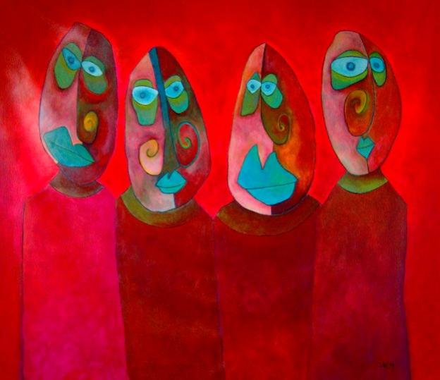 the four of us - Paul Megens - Cliquer pour afficher en grand