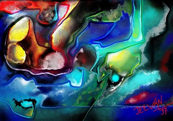 Abstract Composition 8 - Jeevan K.C.