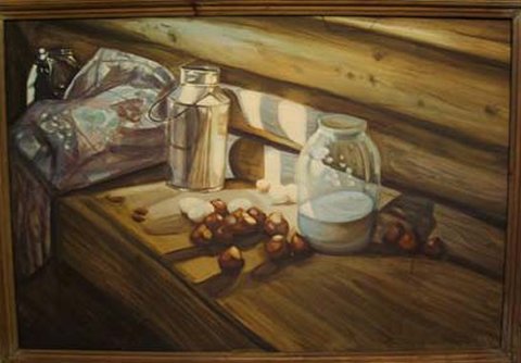 Morning in the country - Yuri Osipov ( Beaver )