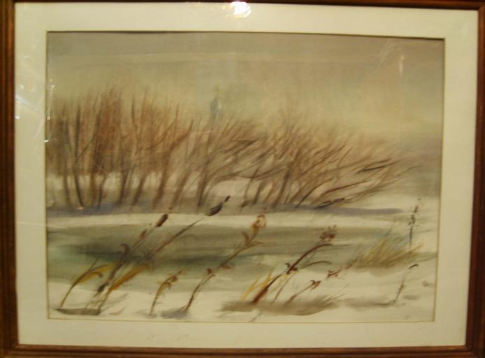 Winter near Tsaritsino - Yuri Osipov ( Beaver ) - Click to enlarge