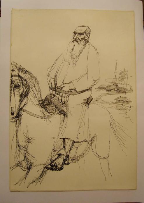 Tolstoy as a symbol - Yuri Osipov ( Beaver )