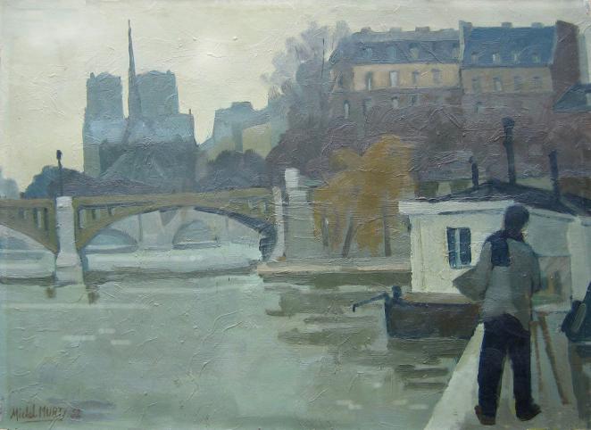 La Seine à Paris - Michel Murty - Click to enlarge