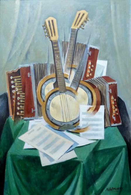 Nature morte au banjo - Michel Murty
