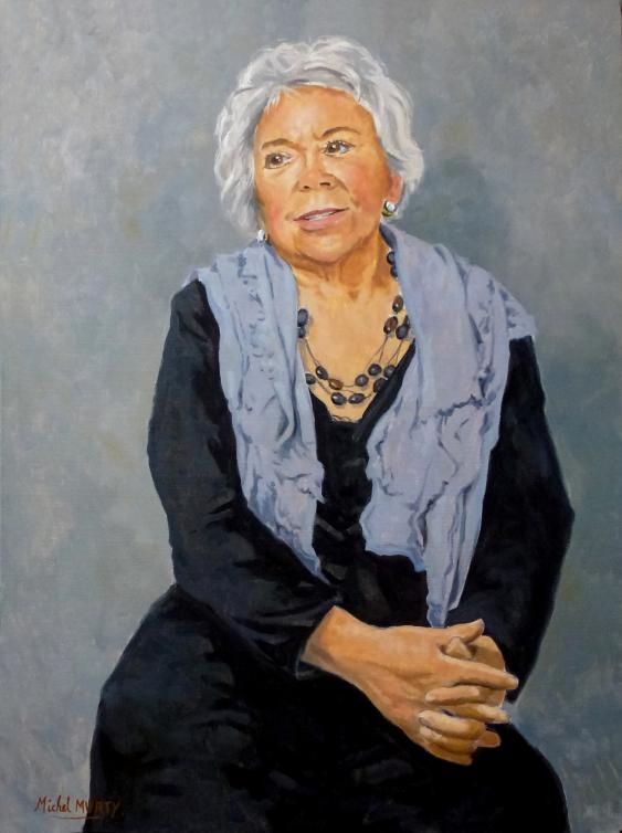 Portrait de Beleine Valette - Michel Murty