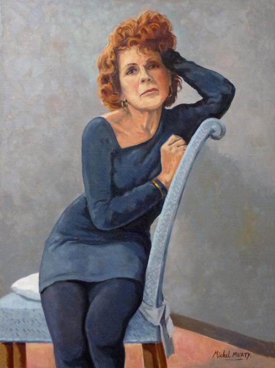 Portrait de Marilyn Karell 2 - Michel Murty