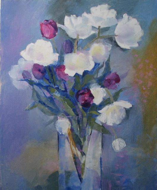 Tulipes blanches - Lidia Ureche