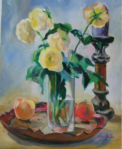 Roses jaunes - Lidia Ureche