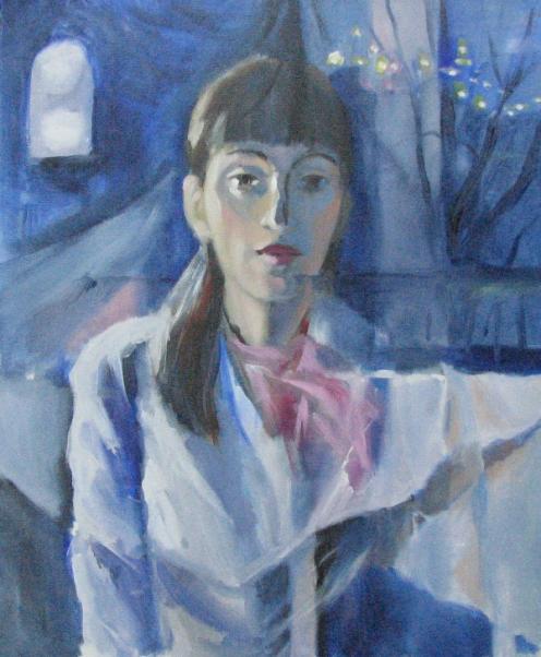 Reflet sur la porte vitre - Lidia Ureche