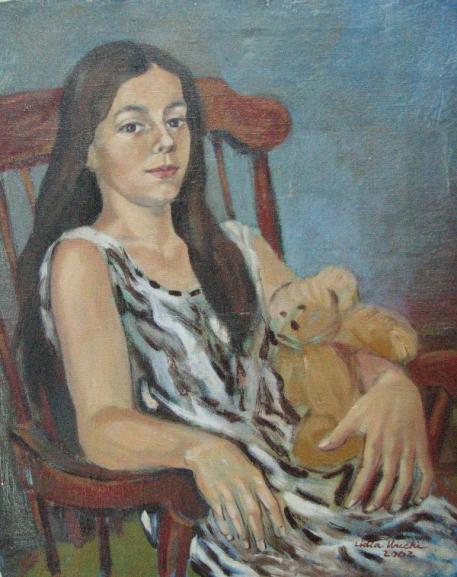 Atena et son ourson - Lidia Ureche
