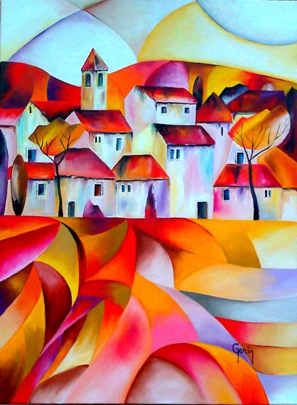 village d'automne - Denis Garcin